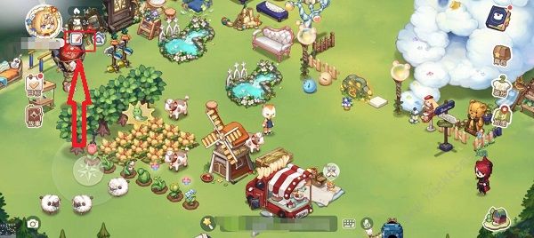 奥比岛梦想国度如何在别人家留言3