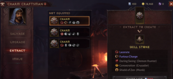 暗黑不朽护身符技能石选择技巧1